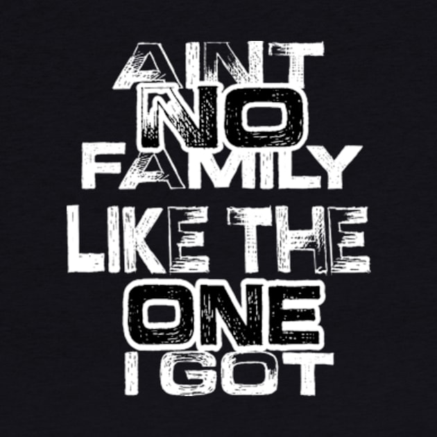 Aint No Family Like the One I Got by TshirtMA